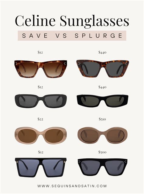 celine sunglasses dupes amazon|celine knockoff sunglasses.